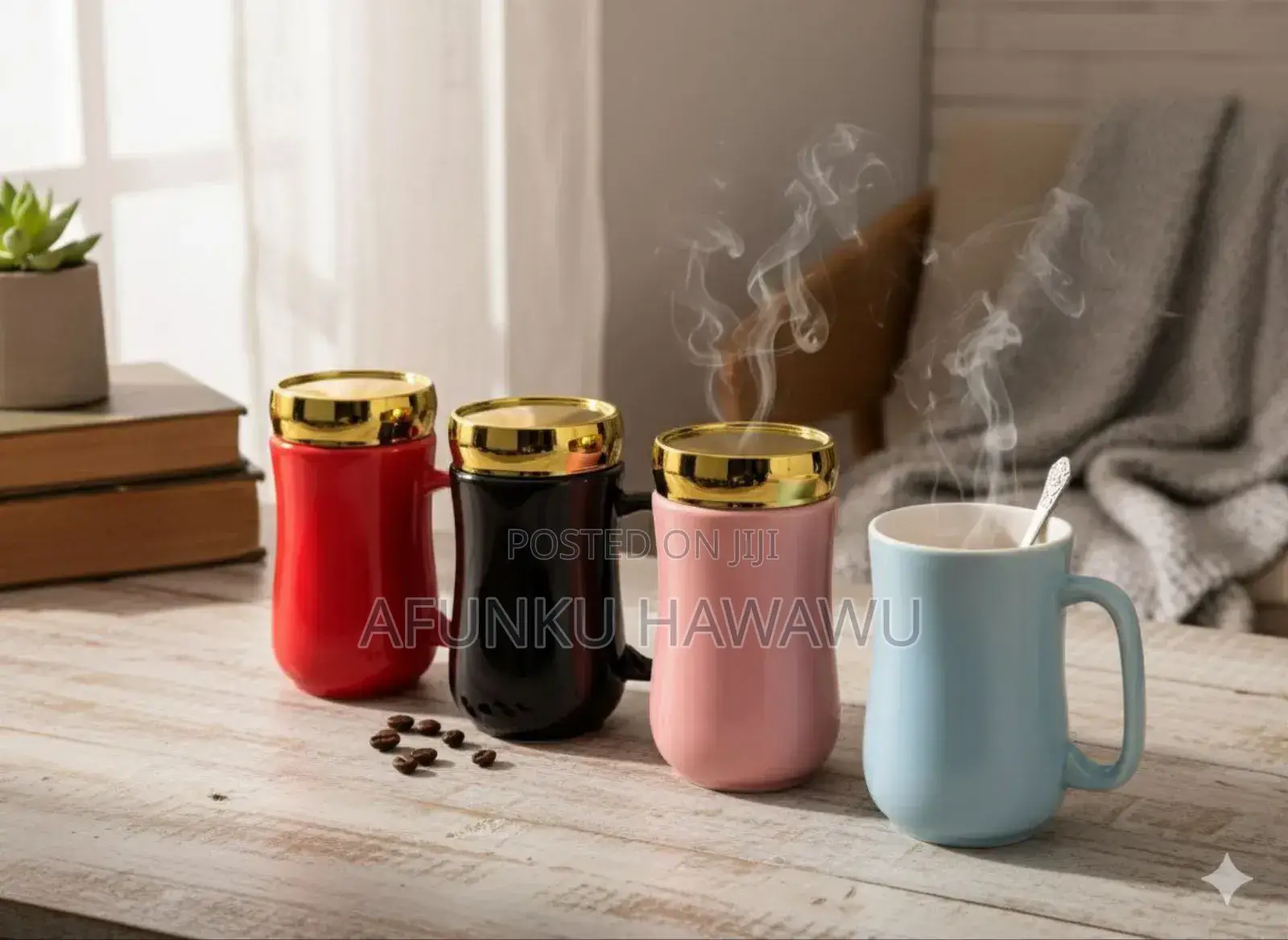 Beautiful Mirror Glass Cup