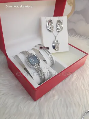Silver Jewelry Gift Set