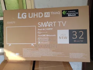 New in Lg 32inch Smart Tv + Remote