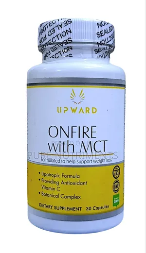 Onfire With Mct 30 Capsules - Supports Weight Loss, Lipotropic Formula