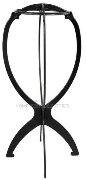 Foldable Plastic Wig Stand Holder - Strong Quality Wig Stand