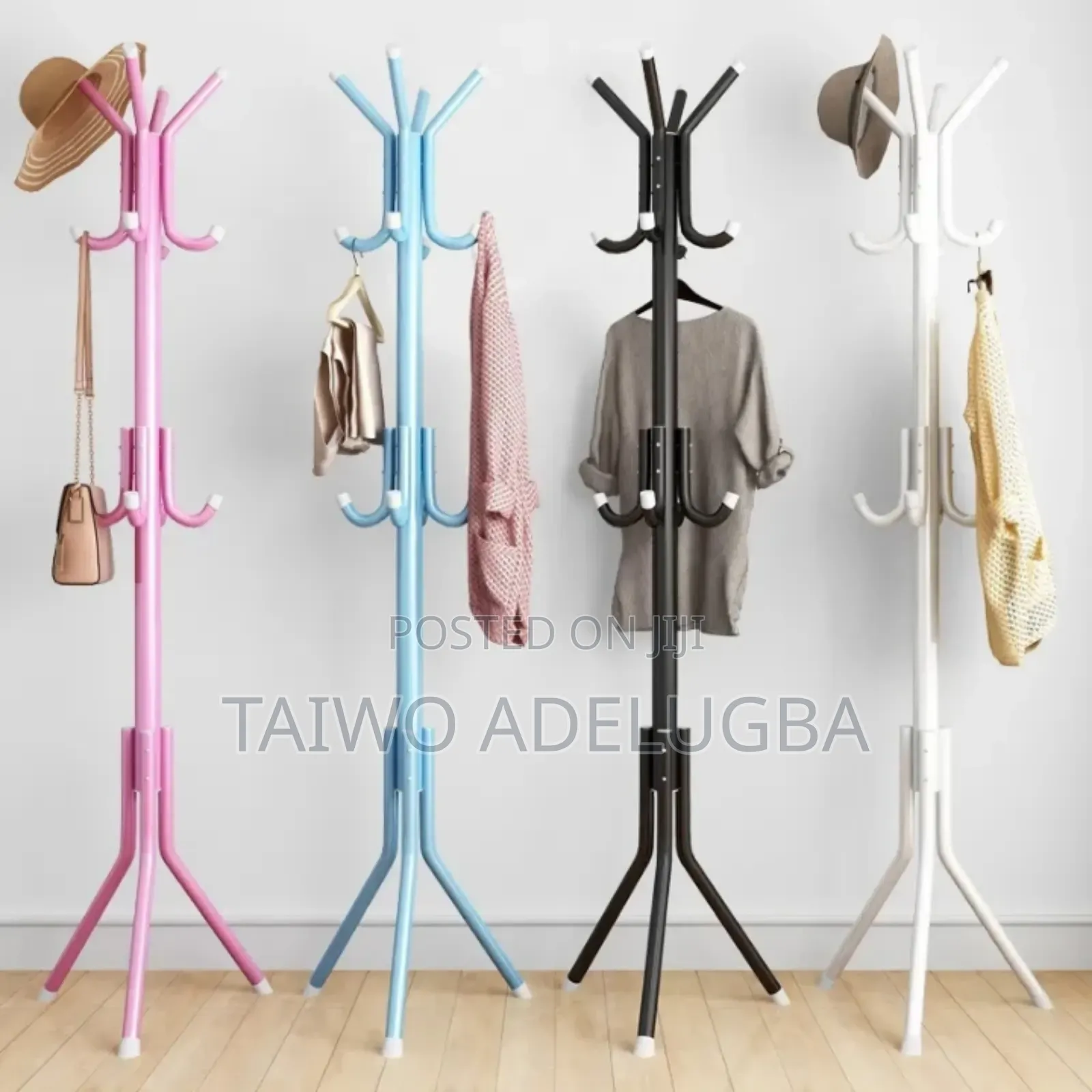 Multifunctional Iron Coat Rack
