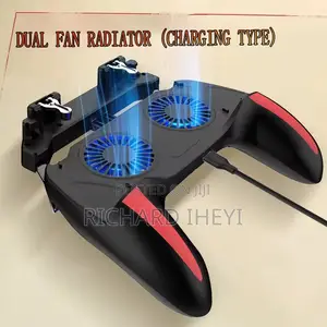 H10 3 in 1 Plug-in Type Dual Fan Cooling Gamepad