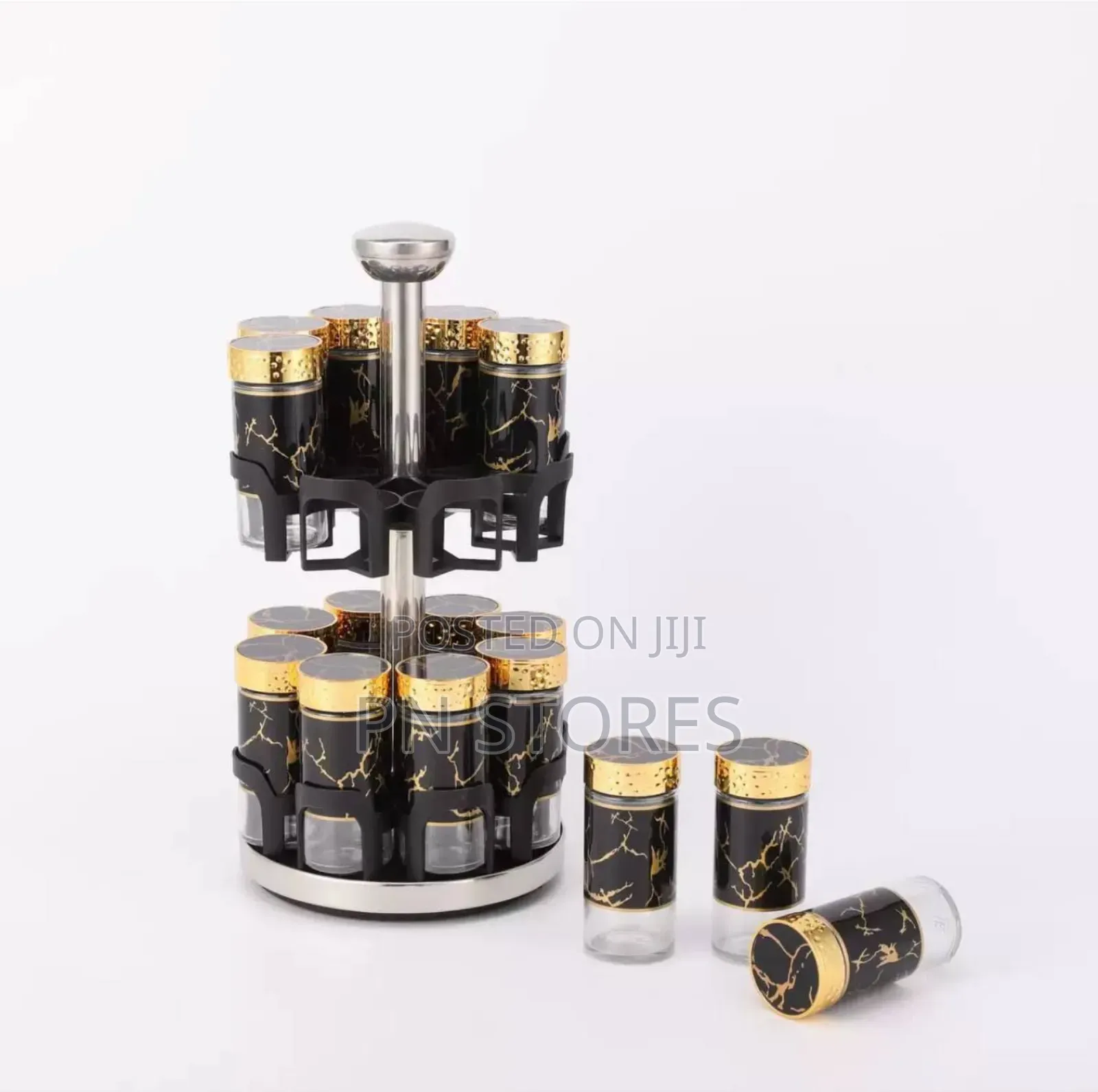 16pcs Spice Container Rack