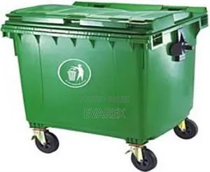 1100 Litres Industrial Waste Bin With 4 Tires.