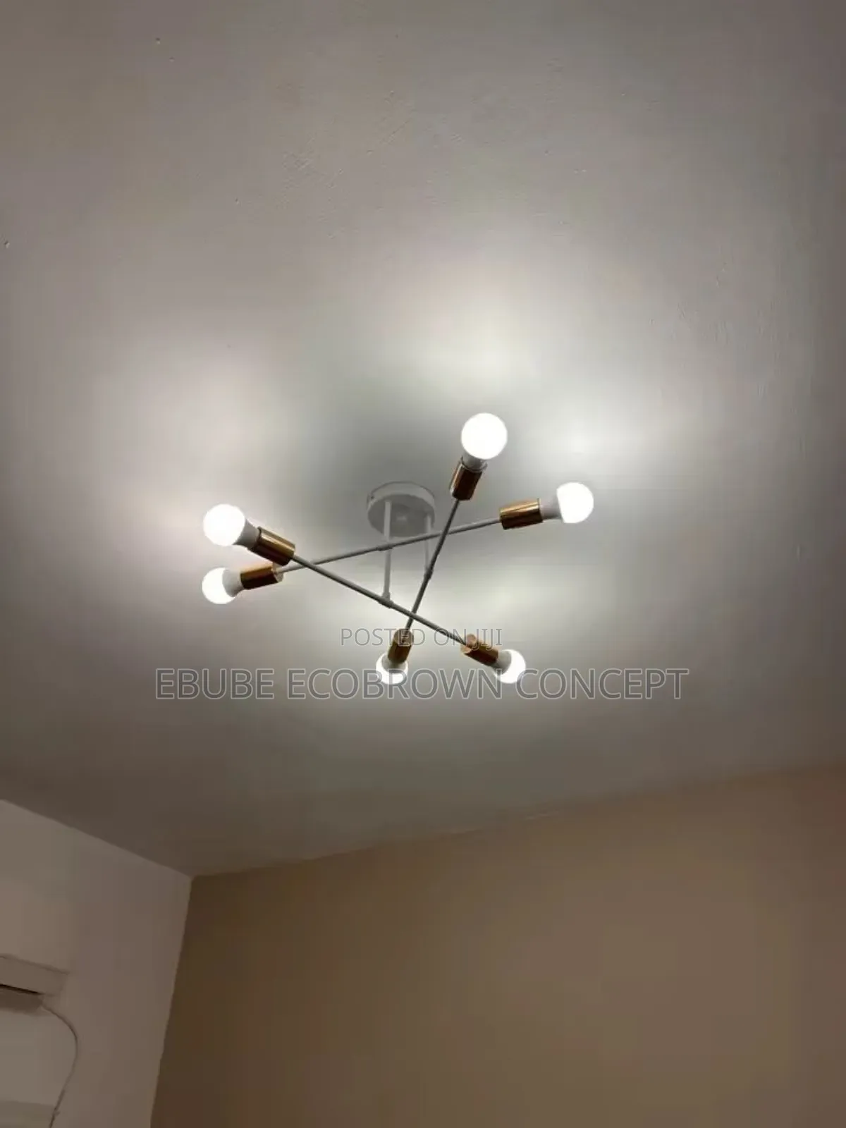 6 Balls Ceiling Fitting Lamp Chandelier Light