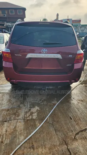 Toyota Highlander 2008 Burgundy