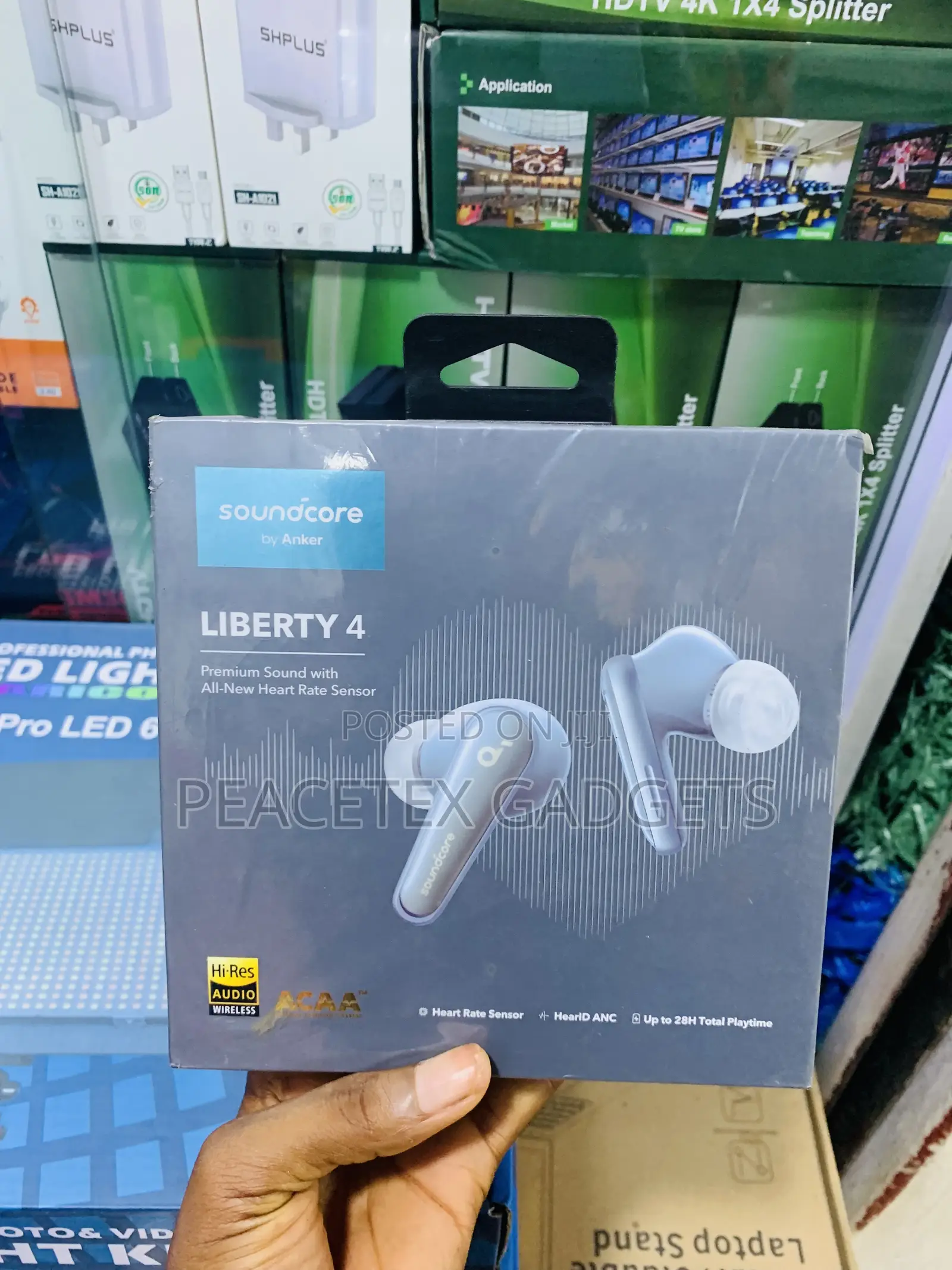 Soundcore Liberty 4 Pro Earbuds Soundcore Liberty 4 Pro Noise