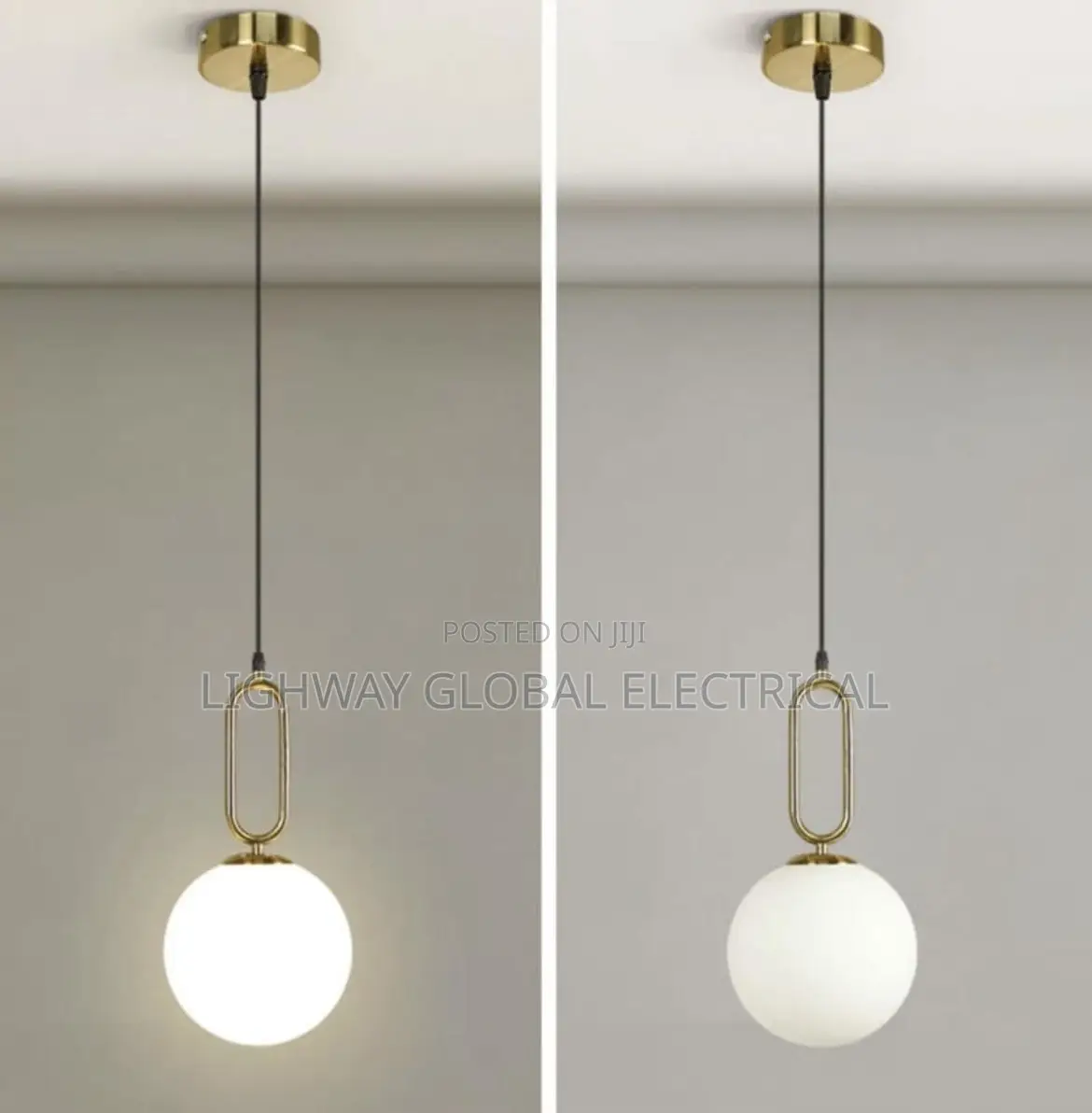 Glass Pendant Light / Bed Side