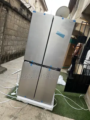 Original Hisense 392l Double Door Fridge Rq-54ws Efficient Design