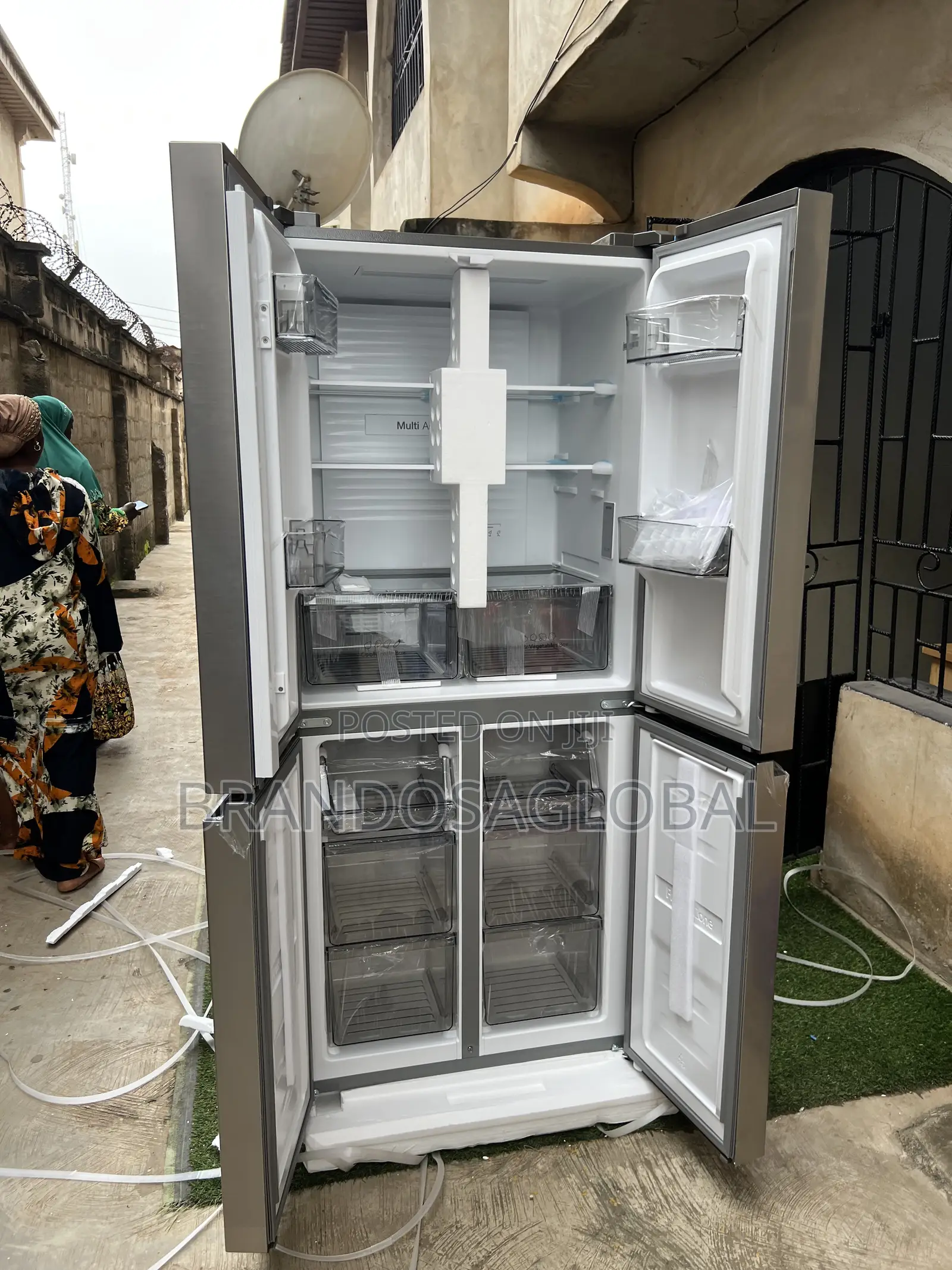 Latest Hisense Rq-54ws 392l Fridge Durable and Spacious