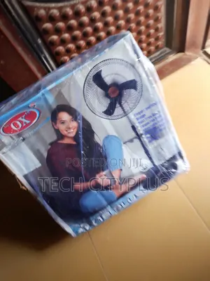 Original Ox Standing Fan, Brand New With Full Rotation