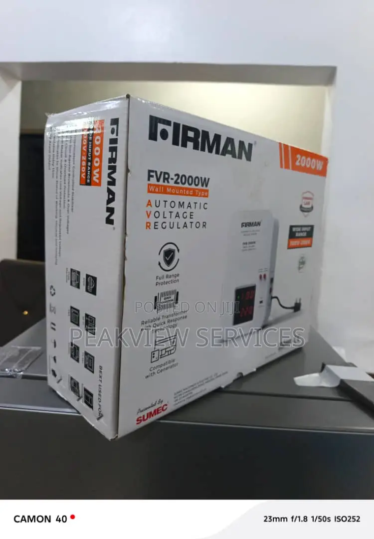 Firman 2000w Wall Mounted Voltage Stabilizer