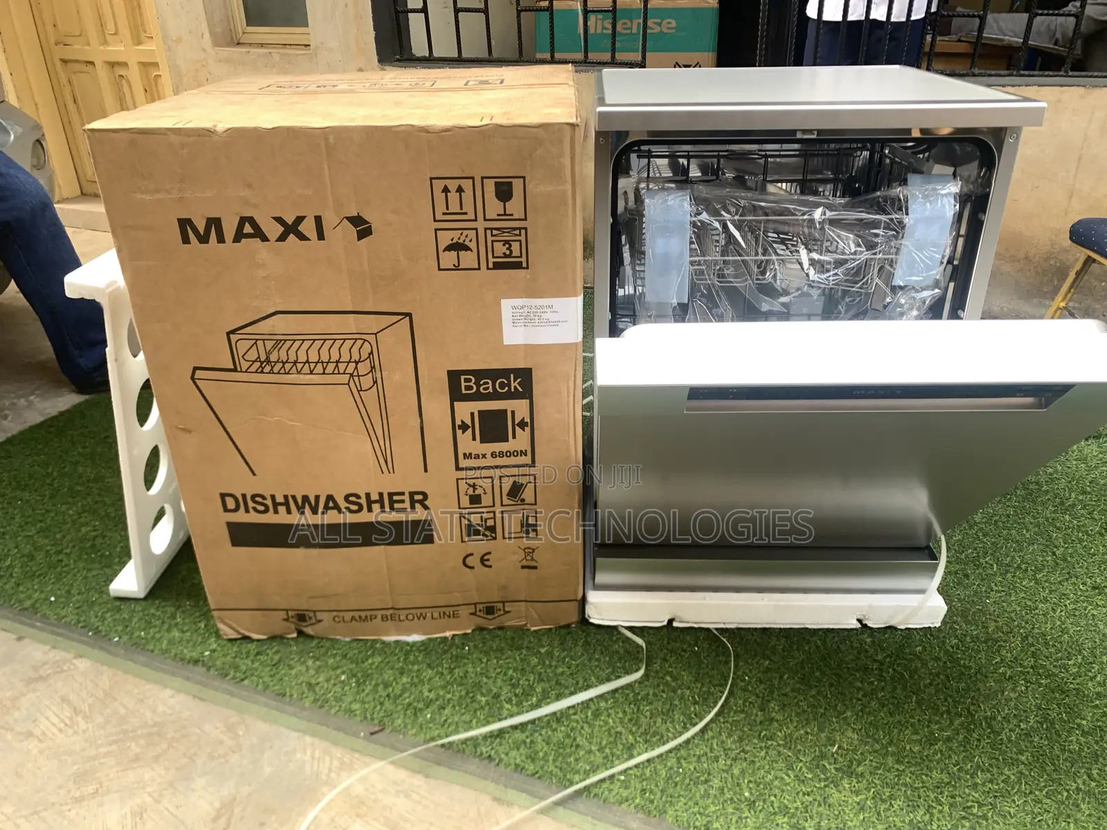 Maxi Automatic Dishwashing Machine Wqp12-5201m