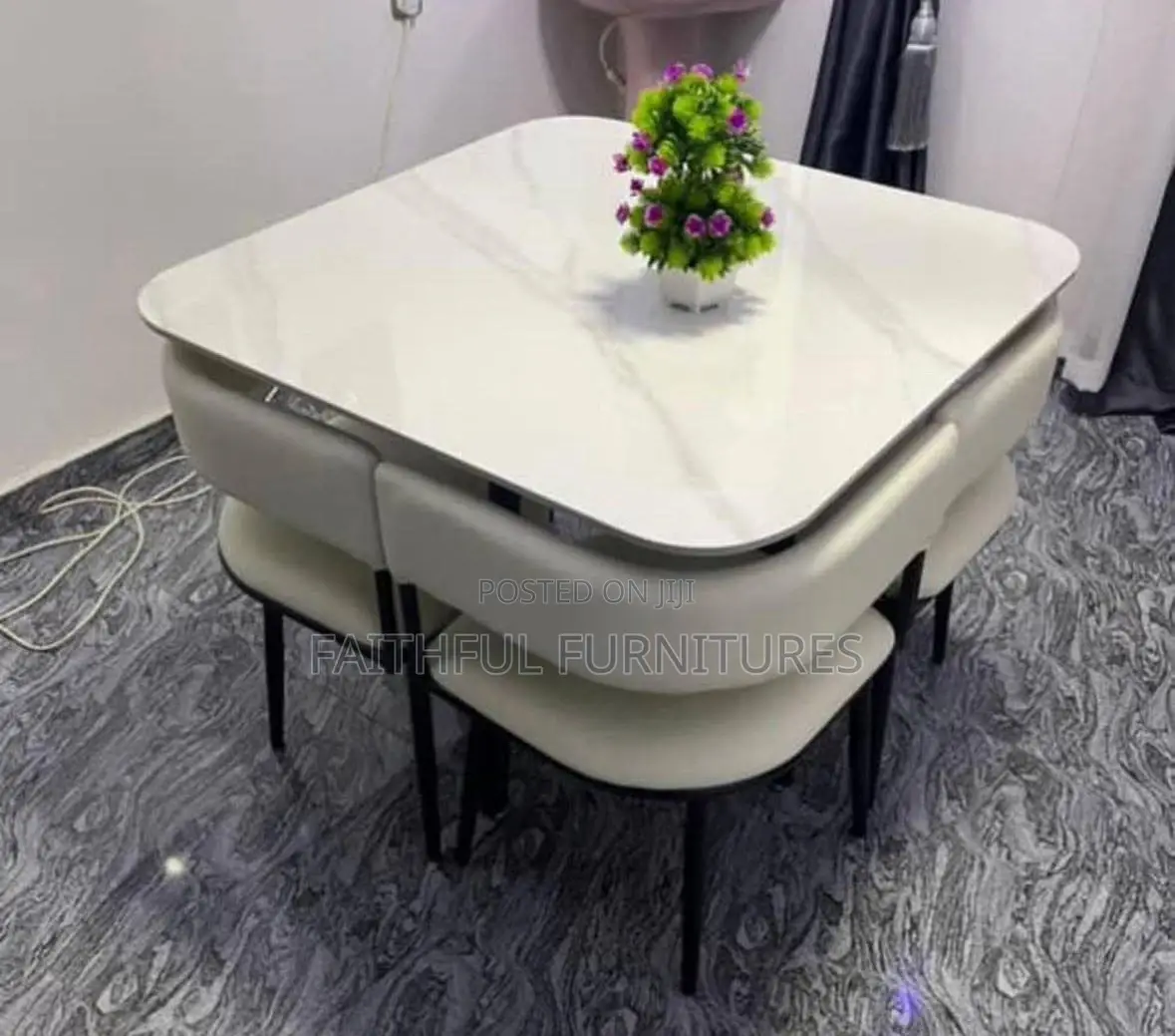 Marble White Center Table