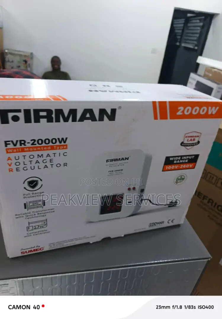 Power Stabilization Device FVR-2000w by Firman