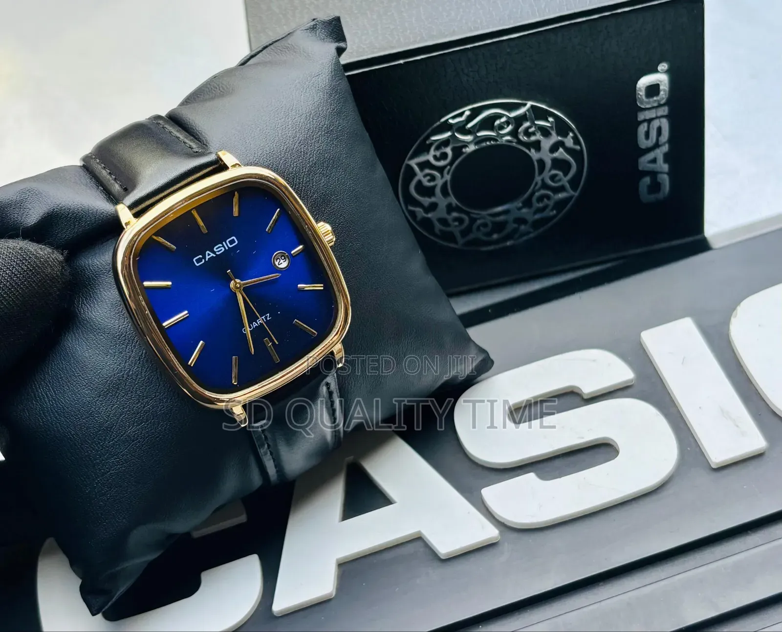 Casio Leather Watch
