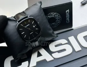 Casio Leather Watch