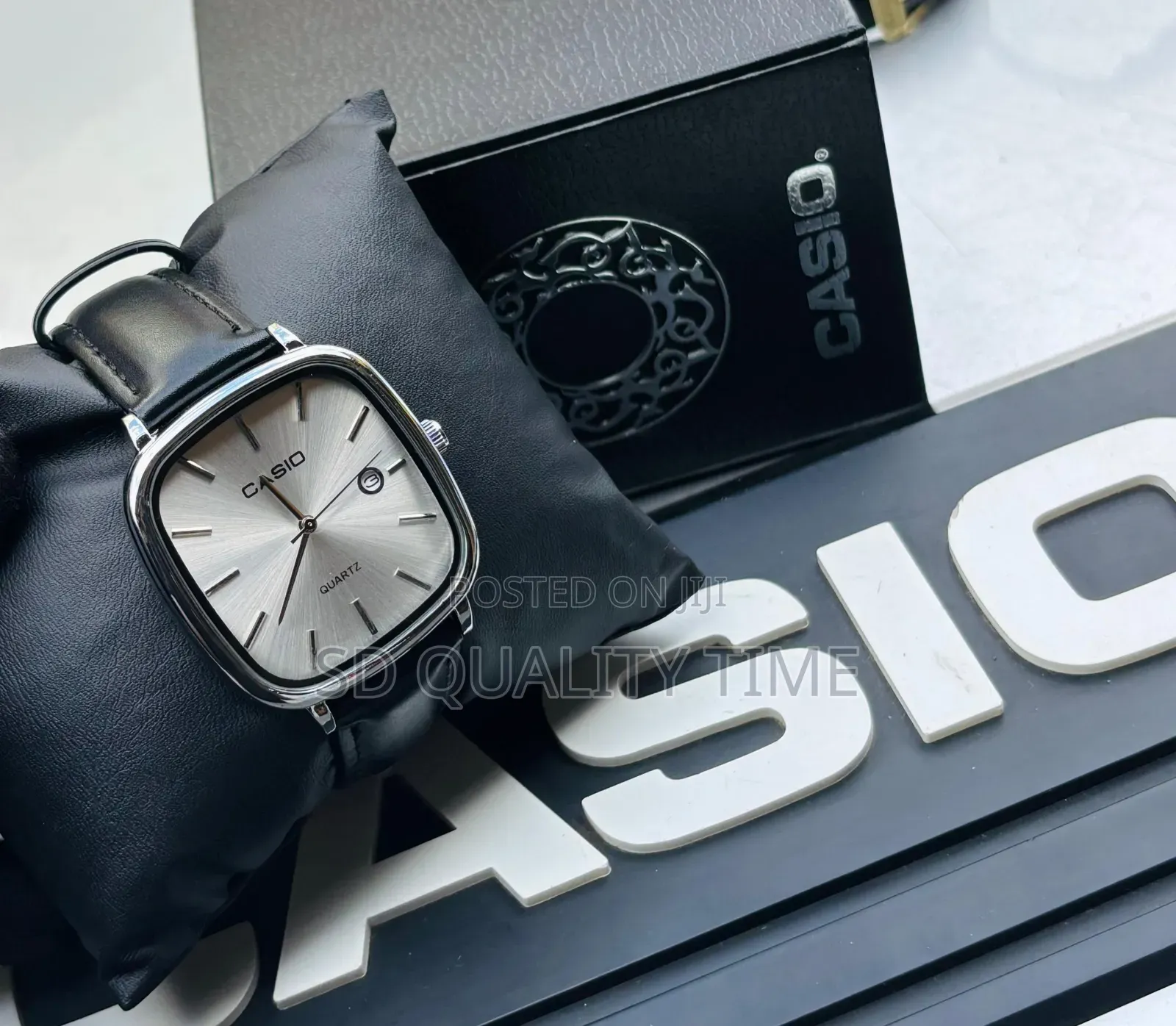 Casio Leather Watch