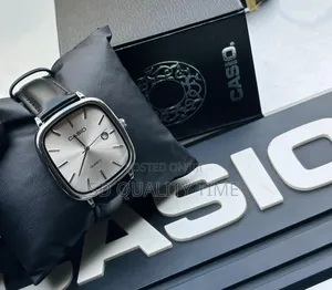Casio Leather Watch