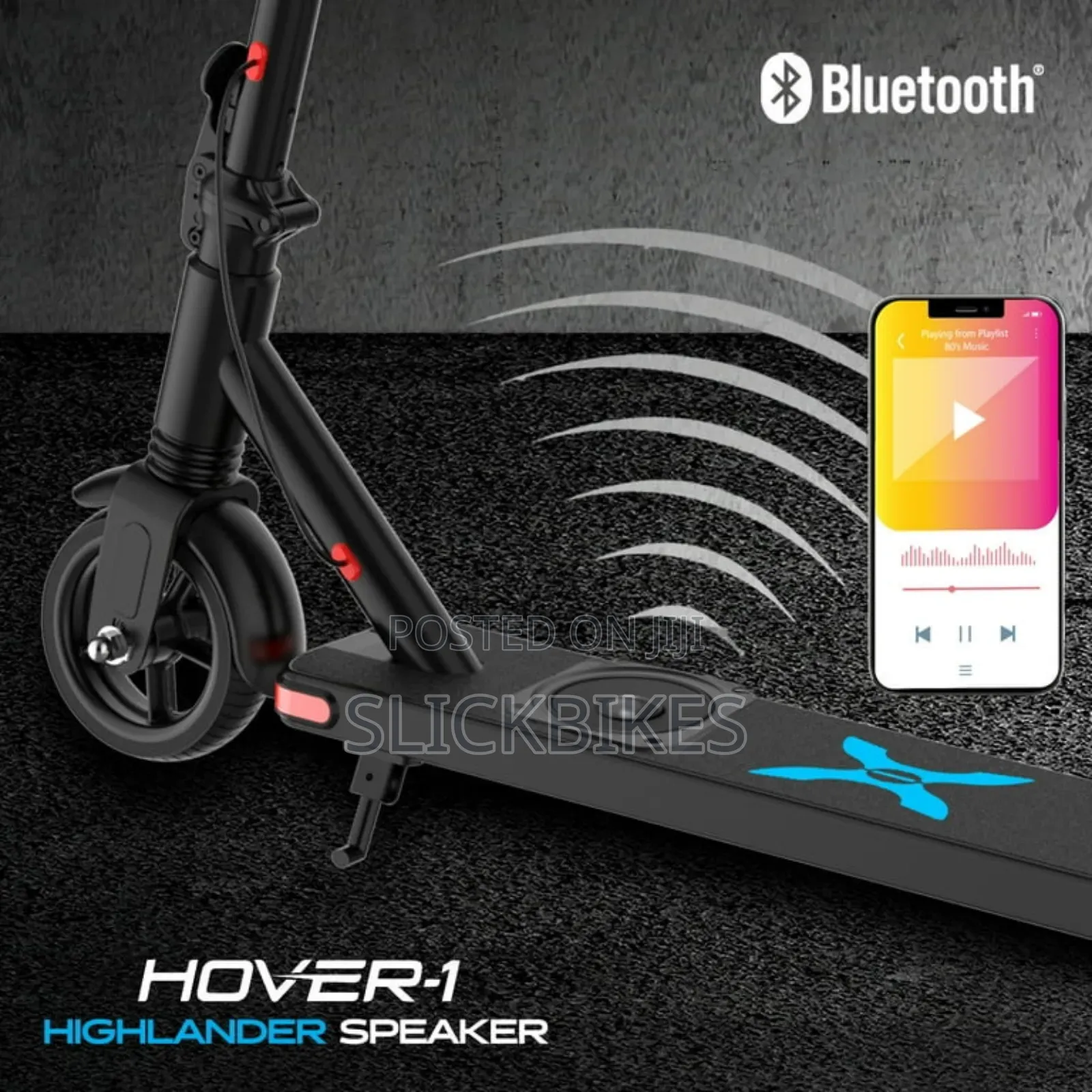 Hover-1 Highlander Foldable Electric Scooter, 15 MPH Max Speed