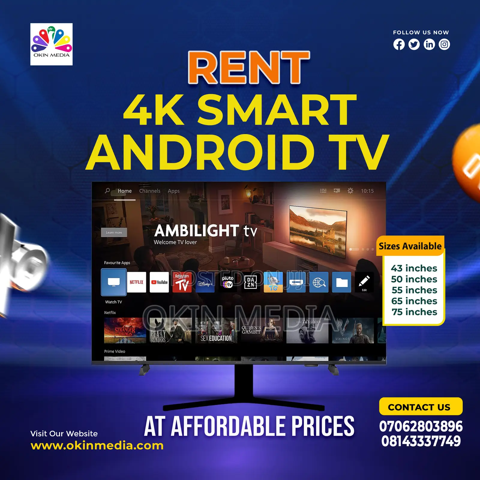 Rent Smart Tv With Stand