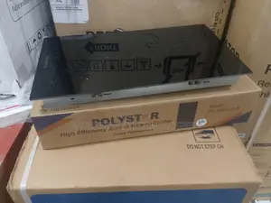 Brand New Polystar Infrared Electric Hob - Sleek Black Glass Design
