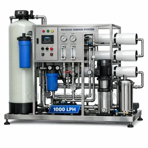 1000 Liters Per Hour Reverse Osmosis Water Treatment Machine
