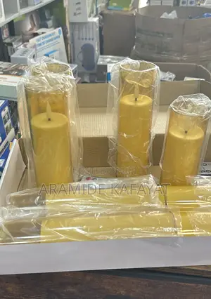 Led Pillar Candle With Remote Control (Flameless)