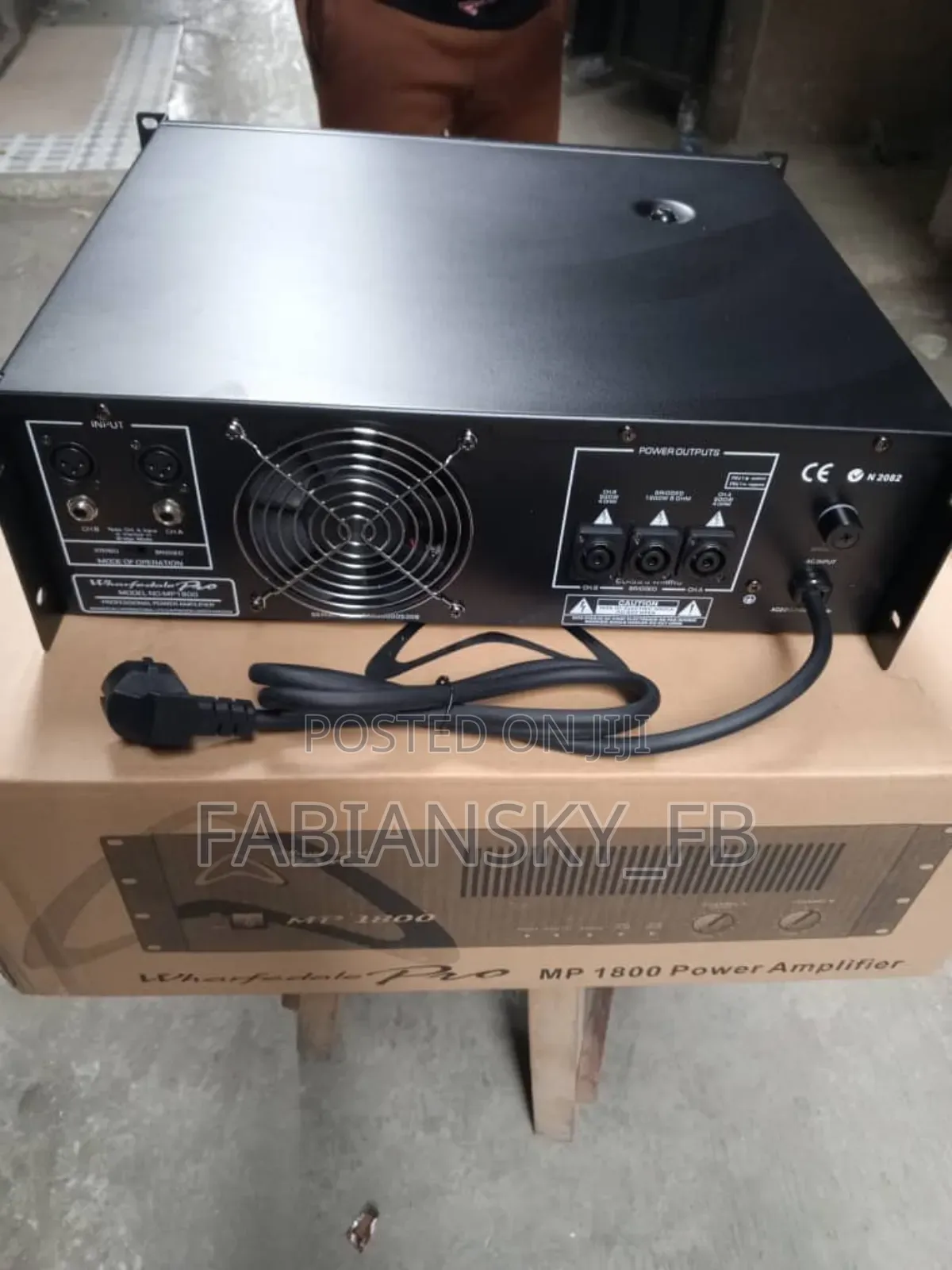 Original Powered Amplifier Wharfedale Pro, 1800watts Produ
