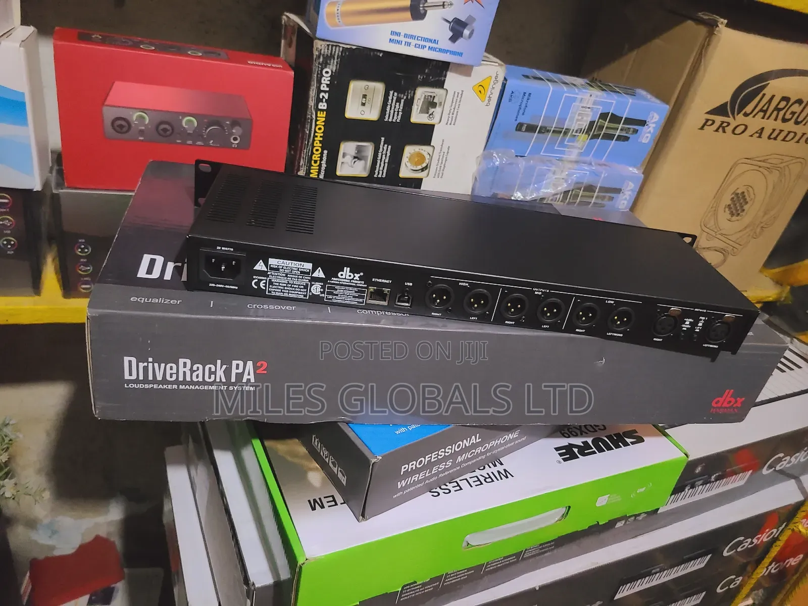 DBX Driverack Pa2 Speakee Management System