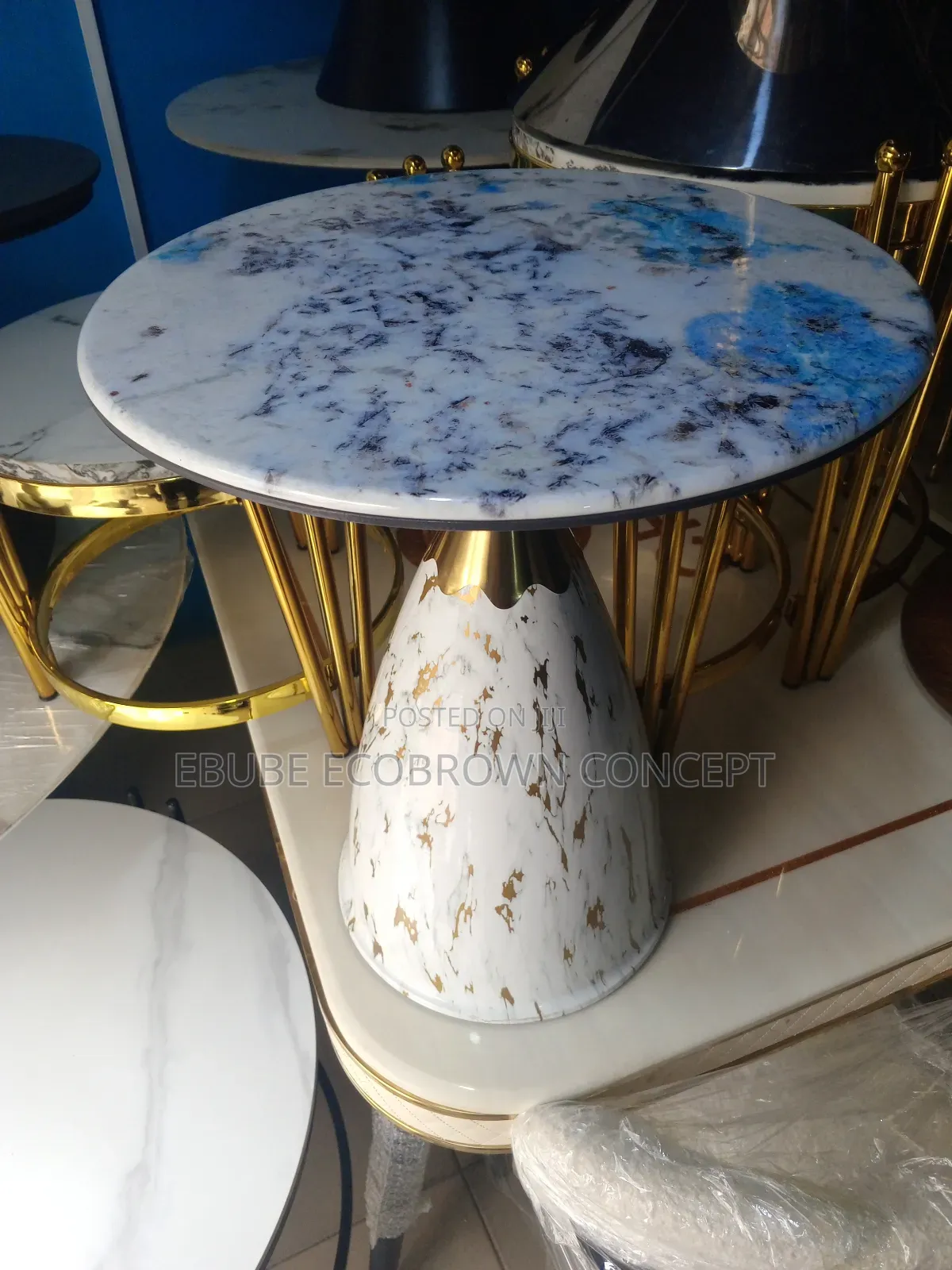 Side Stool Table