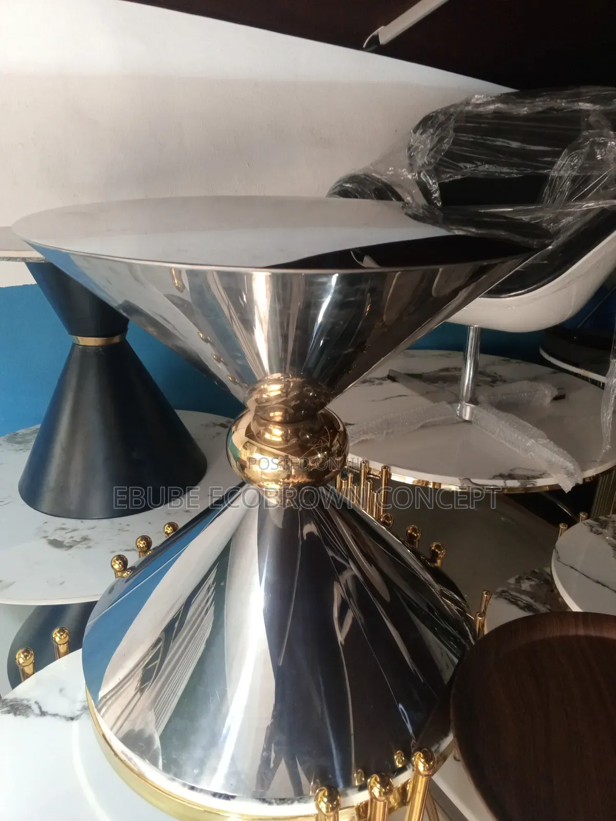 Stainless Luxury Quality Side Stool Table
