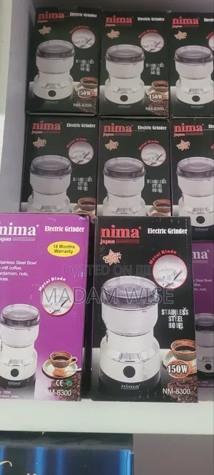 Nima Electric Grinder to Mill Coffee , Nuts, Spices,18 Months Warranty