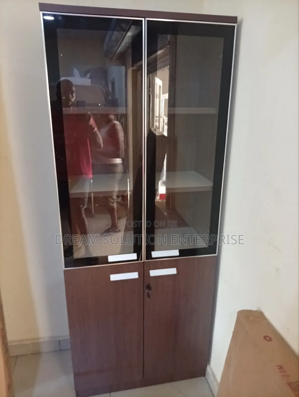 Two Door Bookshelf