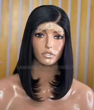 Best Selling Full Closure 14'inches Bob High Quality Human Hair Wig