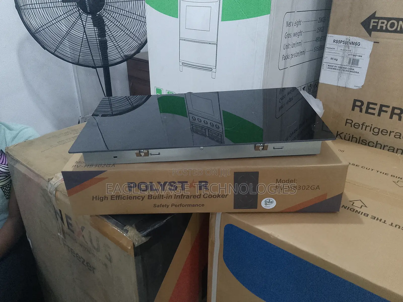 Polystar Built-in Infrared Stove - Touch Control, Brand New Original