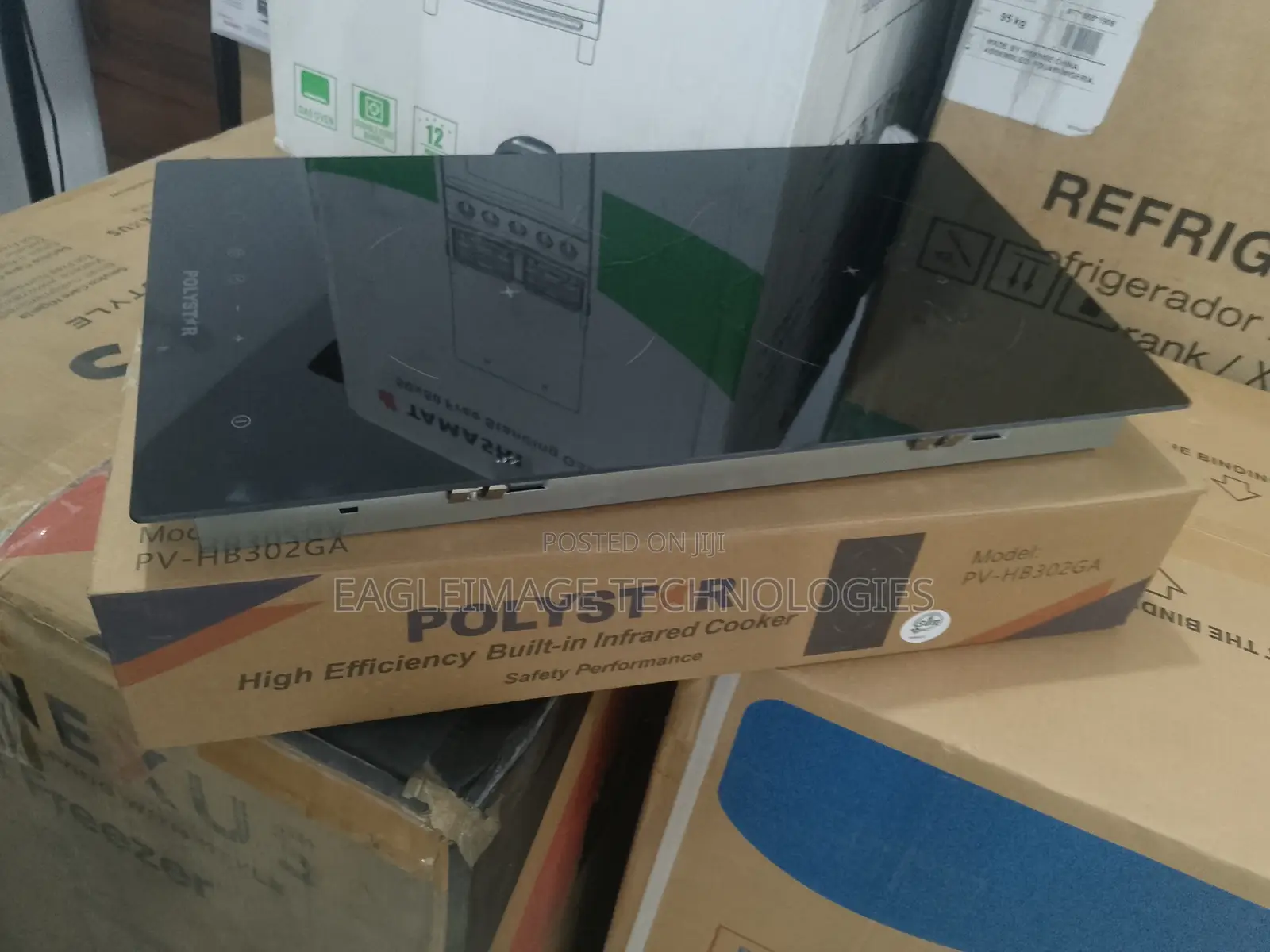 New Polystar Infrared Built-in Cooker - Fast Heating, Touch Sensitive