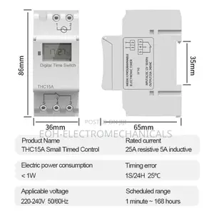 THC 15a Timer Control Switch