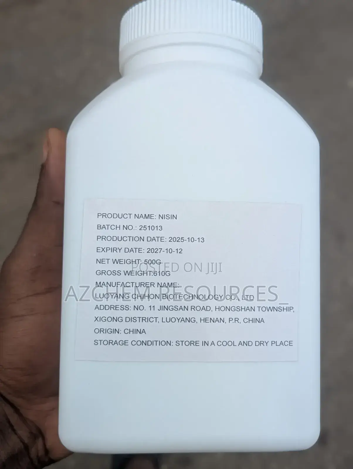 Nisin 500g