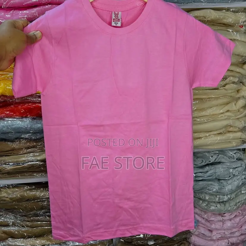 Kids Plain T-Shirts — Comfortable Durable!