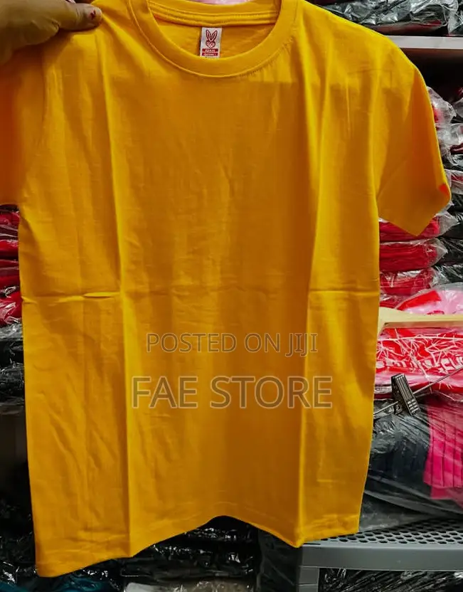 Kids Plain T-Shirts — Comfortable Durable!