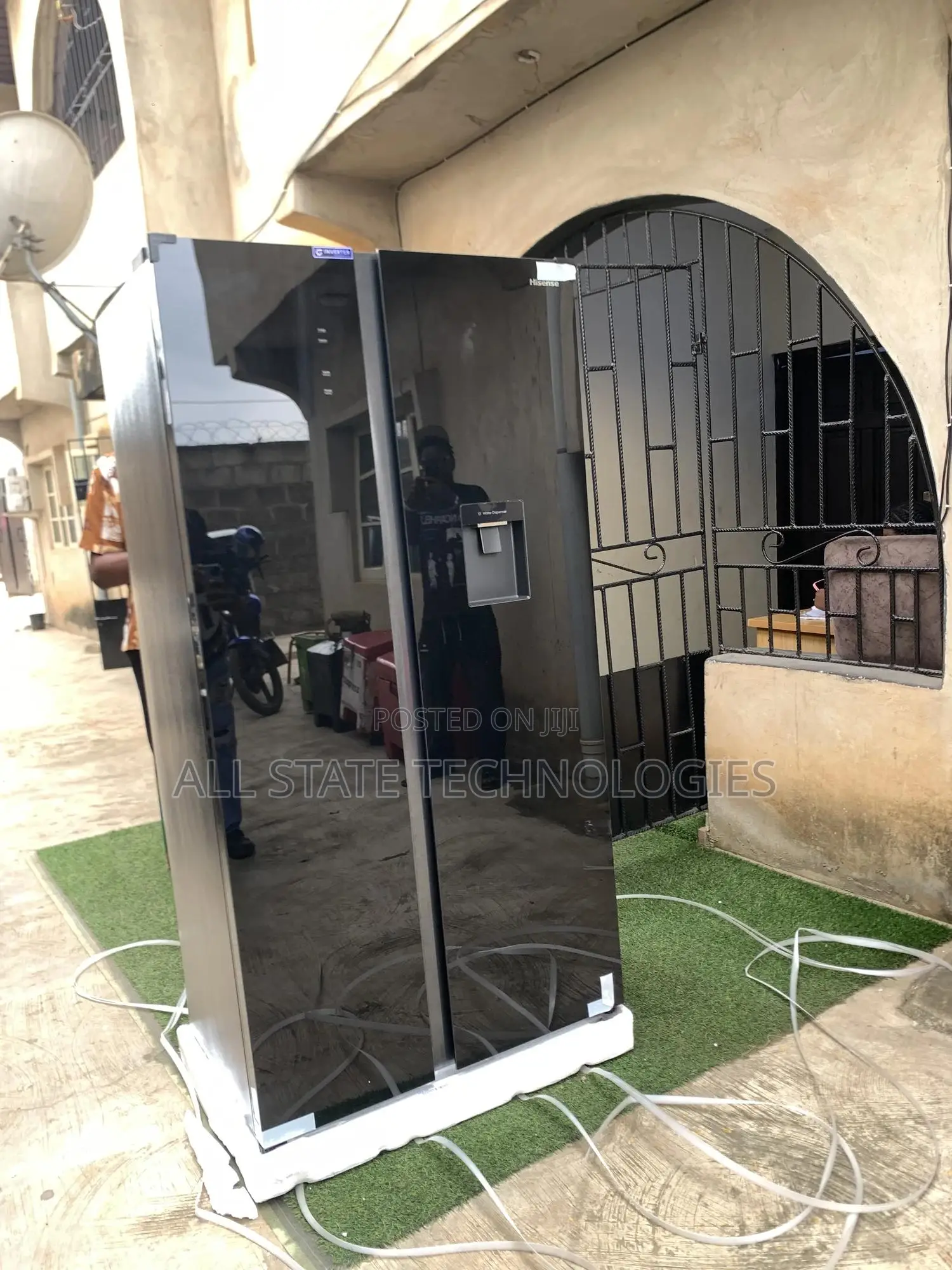 Hisense 529 Liter Two-Door Side by Side Fridge
