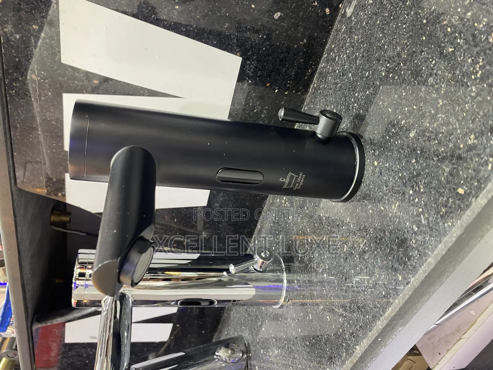 Black Sensor Basin Mixer Tap