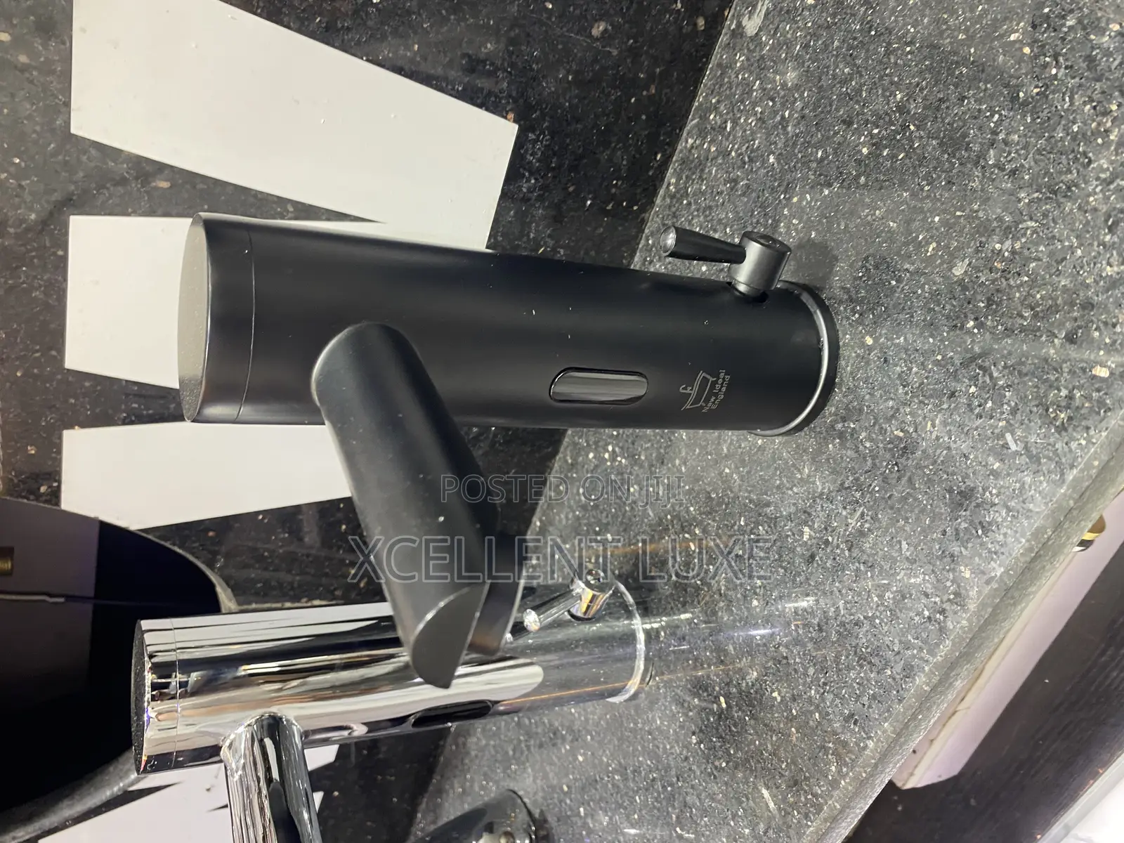 Black Sensor Basin Mixer Tap