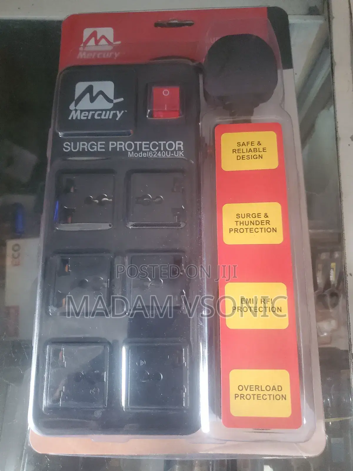 Mercury Surge Protector Power Extension