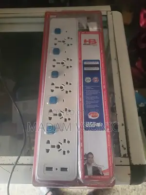 5-Socket 2 Usb Extension Box