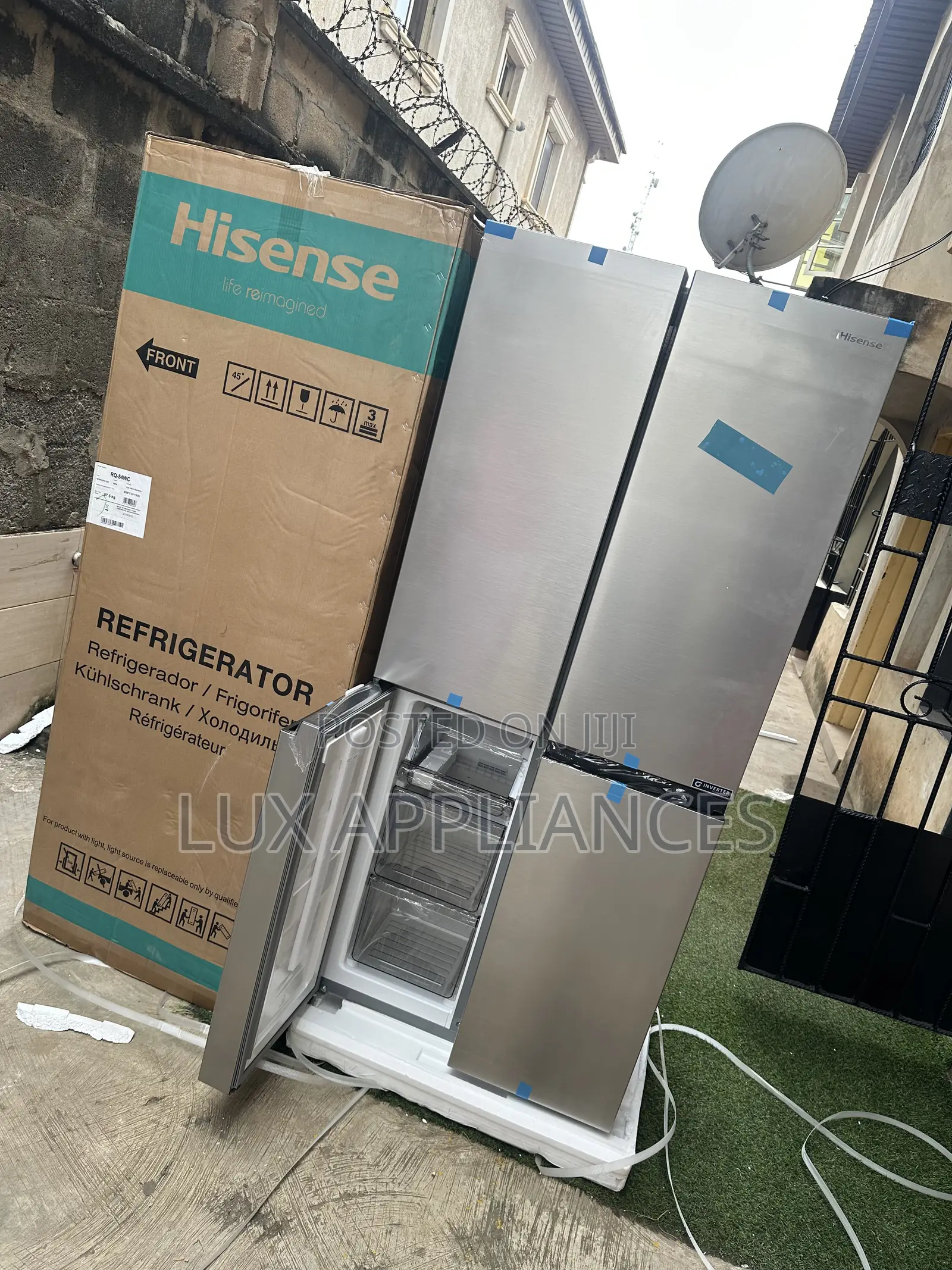 Top-Condition Hisense Side-by-Side Refrigerator – Reliable Cooling