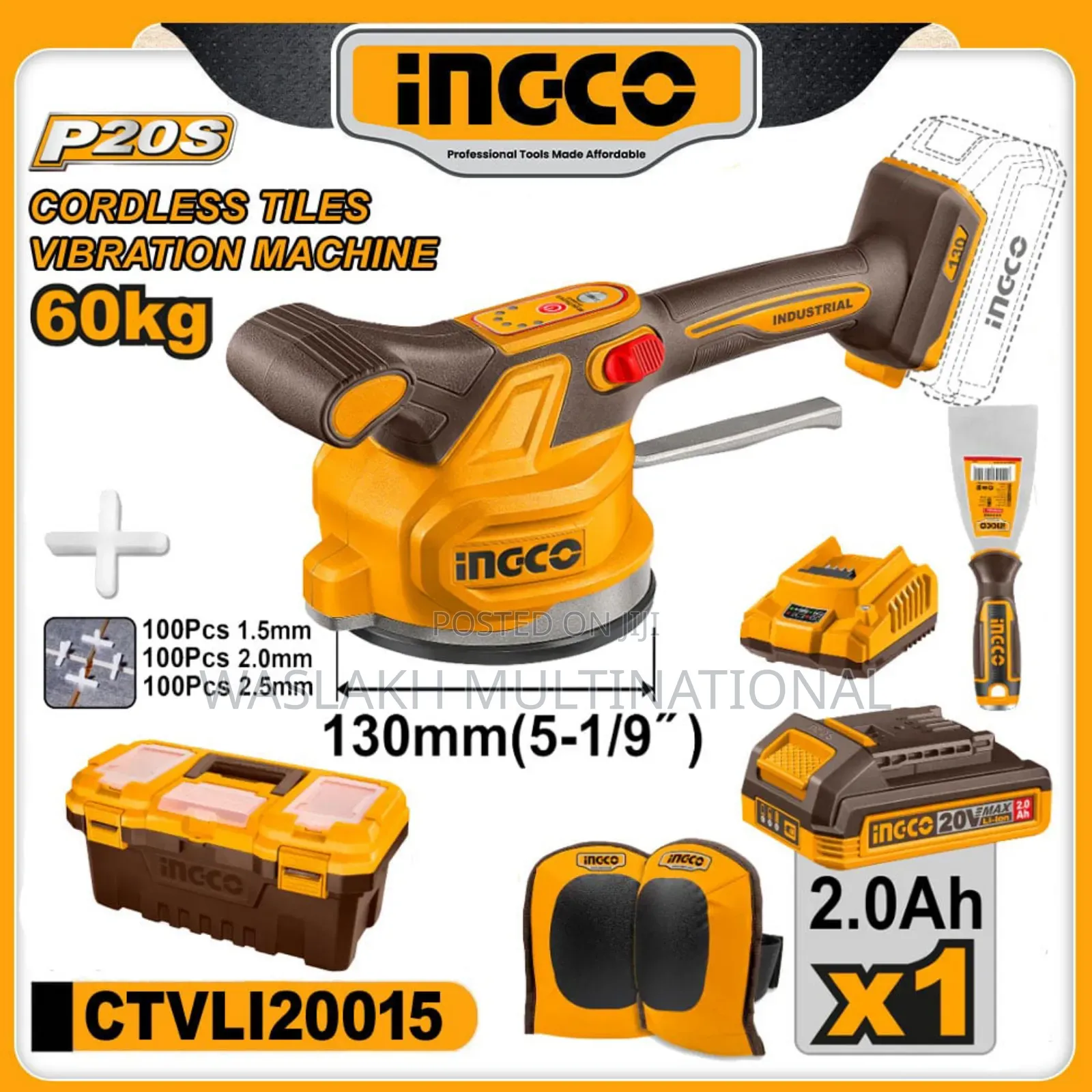 Cordless Tiles Vibrating Machine Ingco