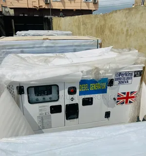 Brand New Sp-30kva Perkins 4 Cylinder 100% Copper Soundproof Generator